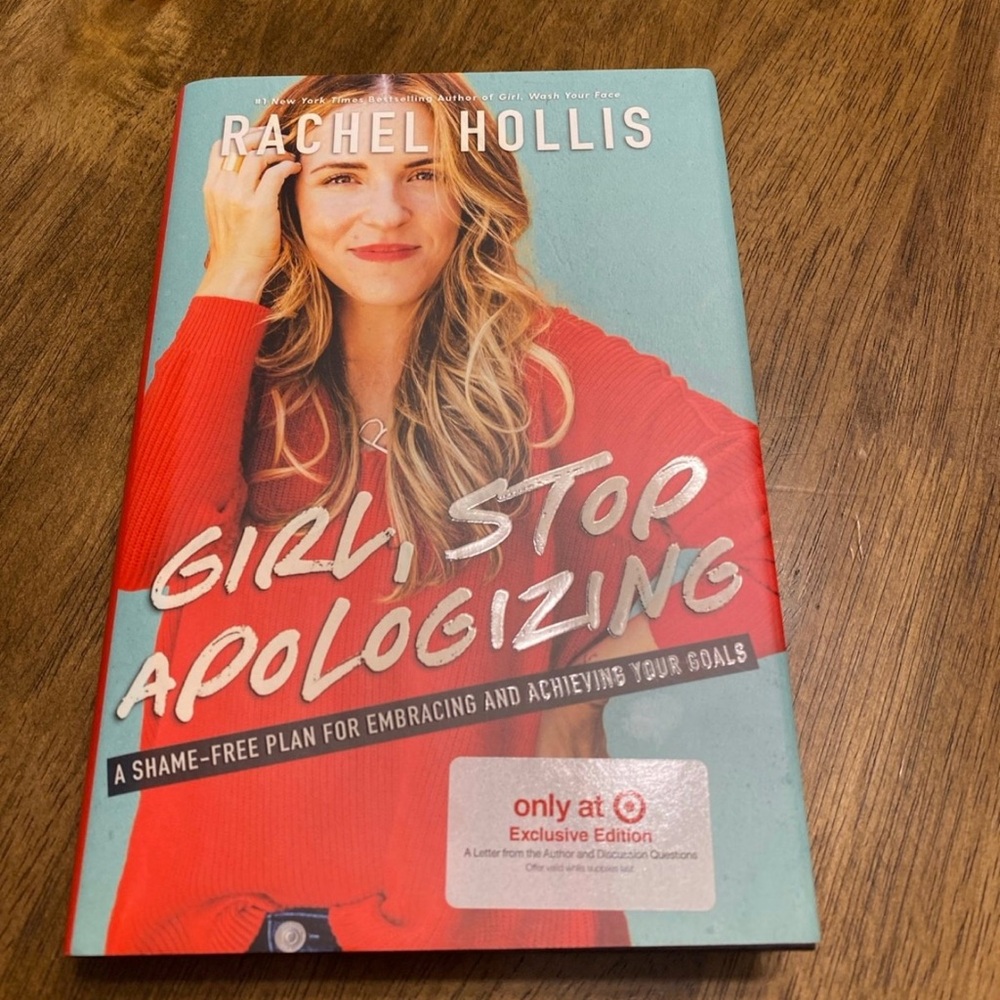 Girl, Stop Apologizing Book by Rachel Hollis